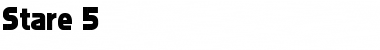 Download Stare 5 Font Download Stare 5 Font