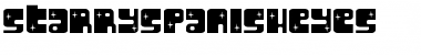 Download StarrySpanishEyes Font Download StarrySpanishEyes Font