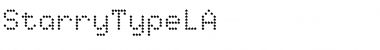 Download StarryTypeLA Font Download StarryTypeLA Font