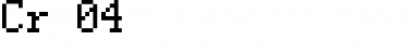 Download Cr-04 Font Download Cr-04 Font