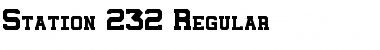 Download Station 232 Font Download Station 232 Font