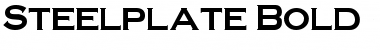 Download Steelplate Font Download Steelplate Font