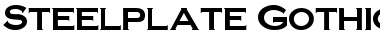 Download Steelplate Gothic Bold Font Download Steelplate Gothic Bold Font