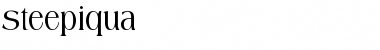 Download Steepiqua Font Download Steepiqua Font