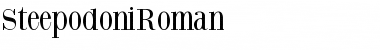 Download SteepodoniRoman Font Download SteepodoniRoman Font
