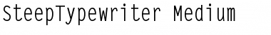 Download SteepTypewriter-Medium Font Download SteepTypewriter-Medium Font