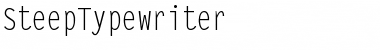 Download SteepTypewriter Font Download SteepTypewriter Font