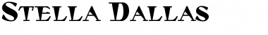 Download Stella Dallas Font Download Stella Dallas Font