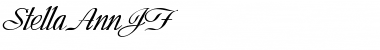Download StellaAnnJF Font Download StellaAnnJF Font