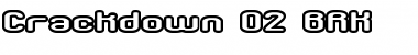 Download Crackdown O2 BRK Font Download Crackdown O2 BRK Font