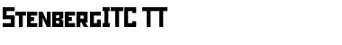 Download StenbergITC TT Font Download StenbergITC TT Font