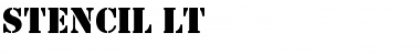 Download Stencil LT Font Download Stencil LT Font