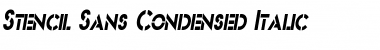 Download Stencil SansCondensed Font Download Stencil SansCondensed Font