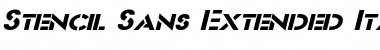 Download Stencil SansExtended Font Download Stencil SansExtended Font