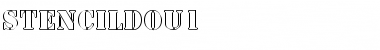 Download StencilDOu1 Font Download StencilDOu1 Font