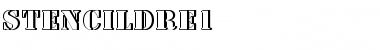 Download StencilDRe1 Font Download StencilDRe1 Font