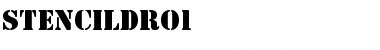 Download StencilDRo1 Font Download StencilDRo1 Font