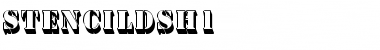Download StencilDSh1 Font Download StencilDSh1 Font