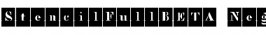 Download StencilFullBETA Font Download StencilFullBETA Font