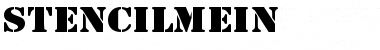 Download StencilMeIn Font Download StencilMeIn Font