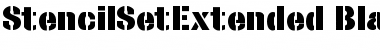 Download StencilSetExtended Font Download StencilSetExtended Font