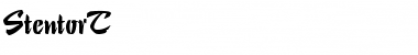 Download StentorT Font Download StentorT Font
