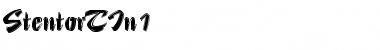 Download StentorTIn1 Font Download StentorTIn1 Font