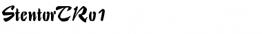 Download StentorTRo1 Font Download StentorTRo1 Font