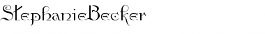 Download StephanieBecker Font Download StephanieBecker Font