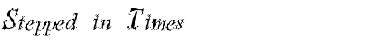 Download Stepped in Times Font Download Stepped in Times Font