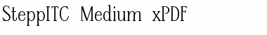 Download SteppITC-Medium xPDF Font Download SteppITC-Medium xPDF Font