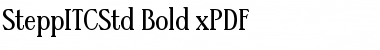 Download SteppITCStd-Bold xPDF Font Download SteppITCStd-Bold xPDF Font