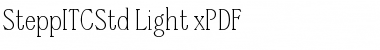 Download SteppITCStd-Light xPDF Font Download SteppITCStd-Light xPDF Font