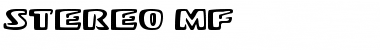 Download Stereo MF Font Download Stereo MF Font