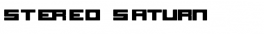 Download Stereo Saturn Font Download Stereo Saturn Font
