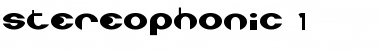 Download Stereophonic Font Download Stereophonic Font