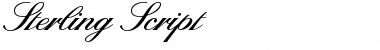 Download Sterling Script Font Download Sterling Script Font