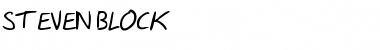 Download Steven Block Font Download Steven Block Font