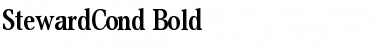 Download StewardCond Font Download StewardCond Font