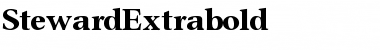 Download StewardExtrabold Font Download StewardExtrabold Font