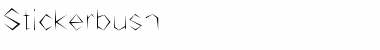 Download Stickerbush Font Download Stickerbush Font