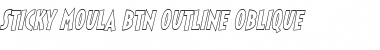 Download Sticky Moula BTN Outline Font Download Sticky Moula BTN Outline Font