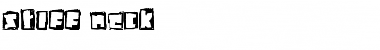 Download stiff neck Font Download stiff neck Font
