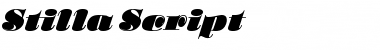 Download Stilla Script Font Download Stilla Script Font