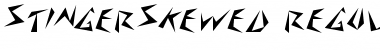 Download StingerSkewed Font Download StingerSkewed Font