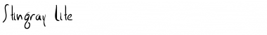 Download Stingray Lite Font Download Stingray Lite Font