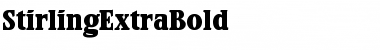 Download StirlingExtraBold Font Download StirlingExtraBold Font
