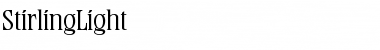 Download StirlingLight Font Download StirlingLight Font