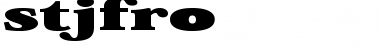 Download STJFro Font Download STJFro Font