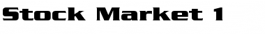 Download Stock Market 1 Font Download Stock Market 1 Font